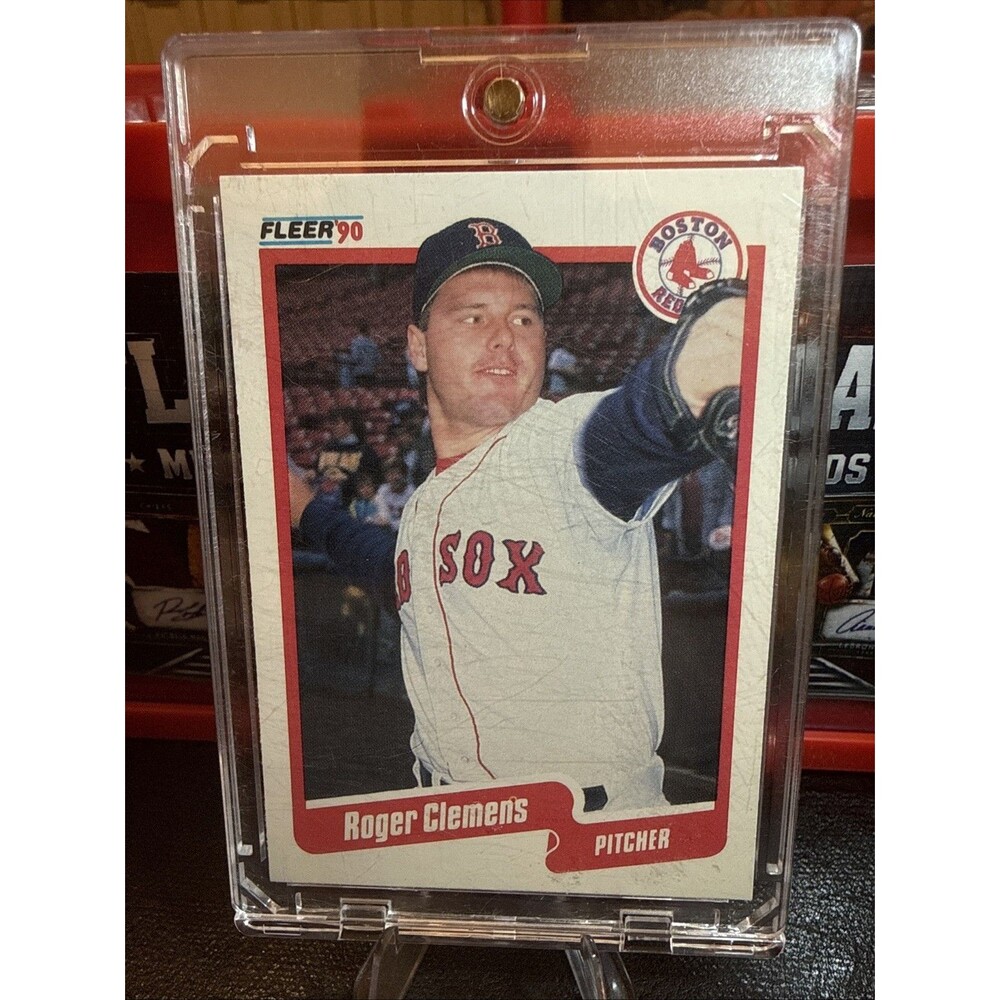 1990 Fleer Roger Clemens #271 ERROR Centered Great Condition🔥🔥